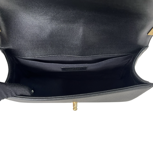 CHANEL OLD MEDIUM LEBOY BLACK - Image 10
