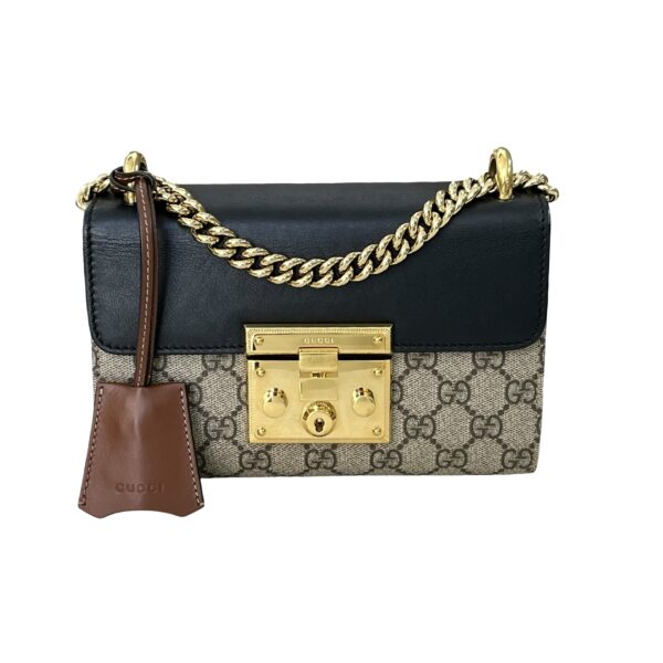 GUCCI MINI PADLOCK BROWN - Image 3