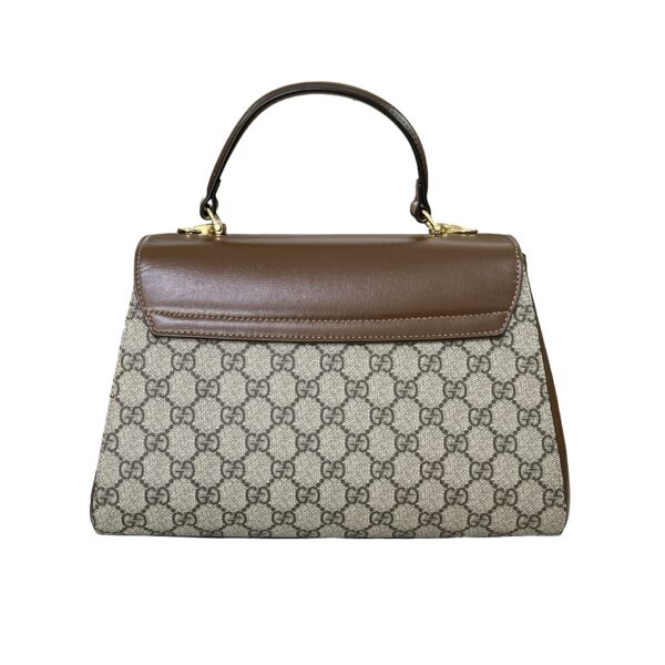 GUCCI HORSEBIT TOP HANDLE BROWN - Image 3