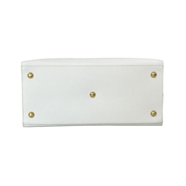 CHRISTIAN DIOR LARGE ST. HONORE TOTE BAG WHITE - Image 8