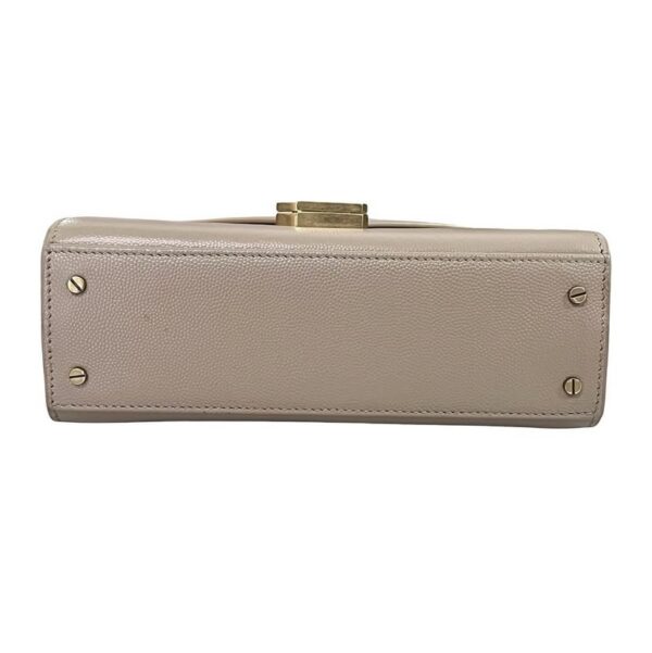 YSL MINI CASSANDRA TOP HANDLE BEIGE - Image 7