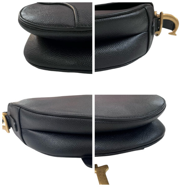 CHRISTIAN DIOR MEDIUM SADDLE BLACK - Image 8