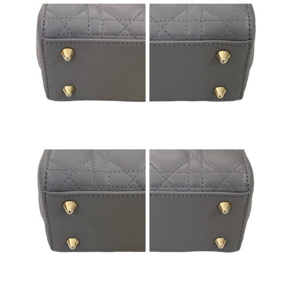 CHRISTIAN LADY DIOR SMALL GRAY - Image 9