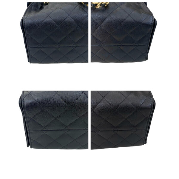 CHANEL SMALL CAVIAR C25 BLACK MICROCHIP - Image 3