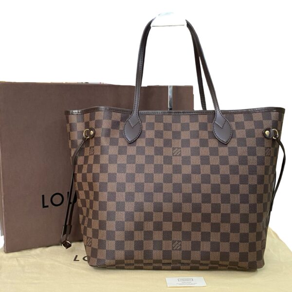 LV DAMIER EBENE NEVERFULL MM