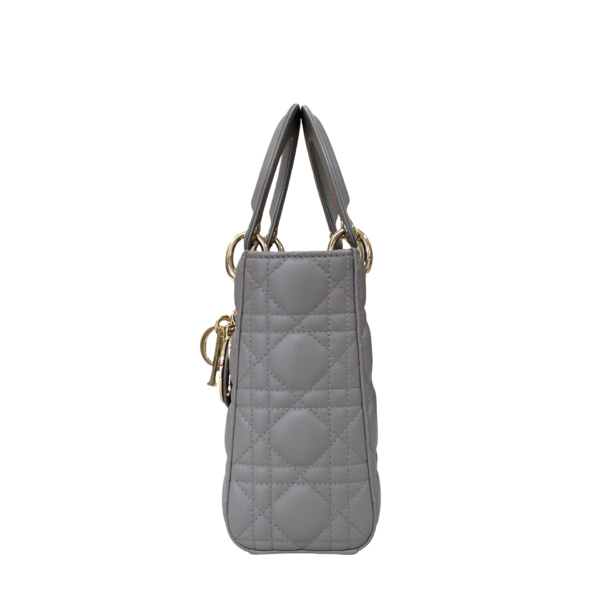 CHRISTIAN LADY DIOR SMALL GRAY - Image 5