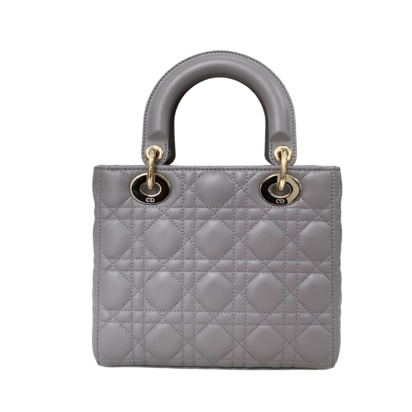 CHRISTIAN LADY DIOR SMALL GRAY - Image 4