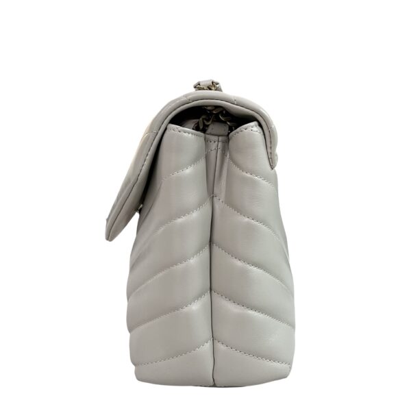 YSL SMALL LOULOU GHW WHITE - Image 3