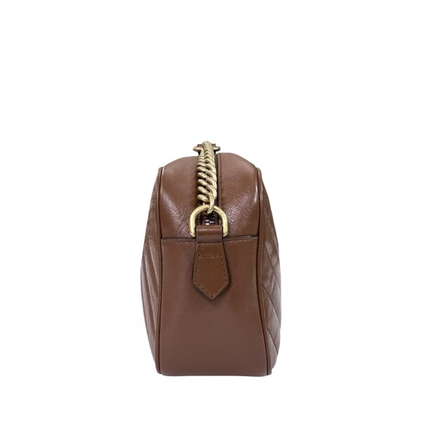 GUCCI SMALL MARMONT CAMERA BAG CARAMEL - Image 4