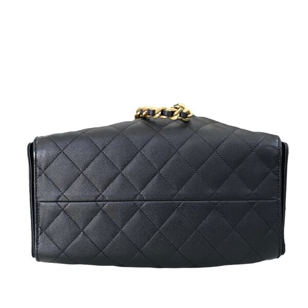 CHANEL SMALL CAVIAR C25 BLACK MICROCHIP - Image 2