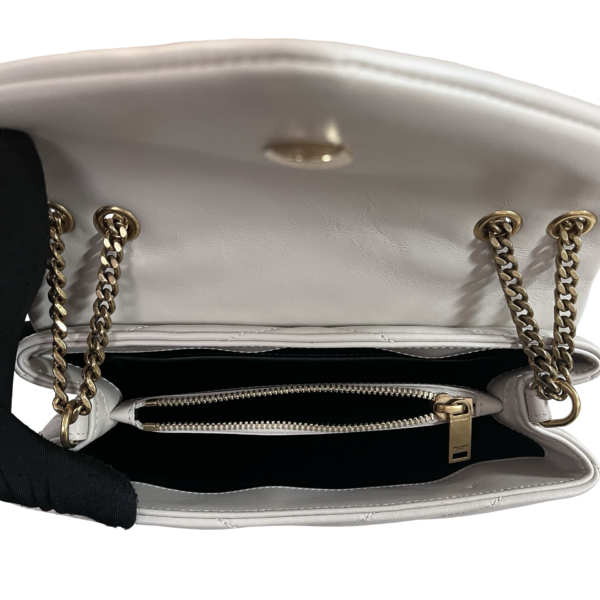 YSL SMALL LOULOU GHW WHITE – Curated Luxury Fashion Boutique