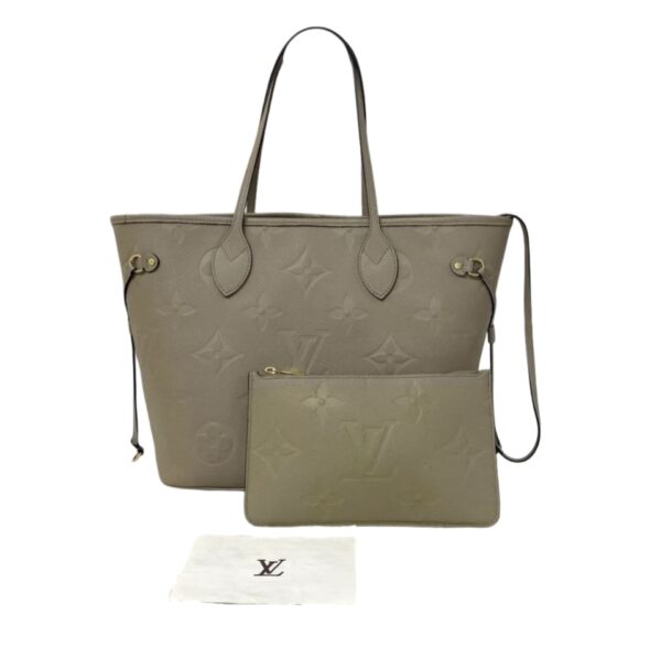 LV EMPREINTE NEVERFULL MM TURTLE DOVE MICROCHIP