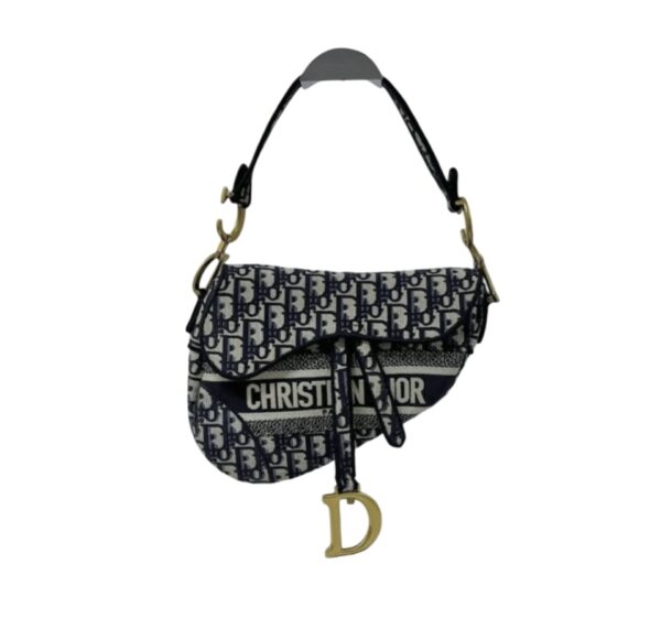 CHRISTIAN DIOR MEDIUM SADDLE LOGO OBLIQUE - Image 2