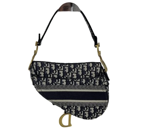 CHRISTIAN DIOR MEDIUM SADDLE LOGO OBLIQUE - Image 4