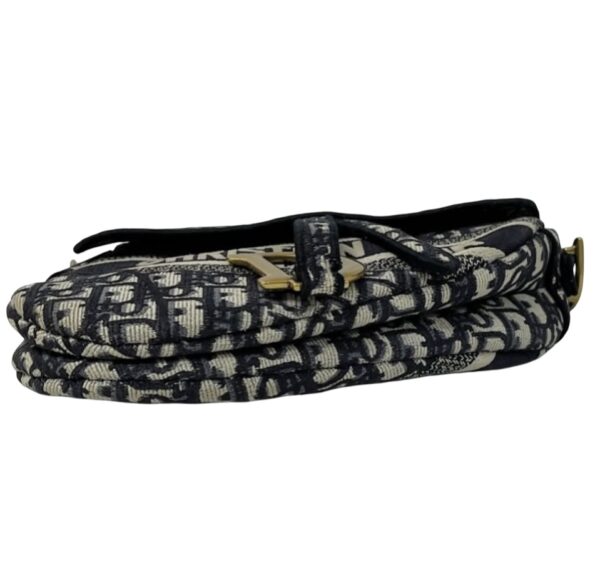 CHRISTIAN DIOR MEDIUM SADDLE LOGO OBLIQUE - Image 8