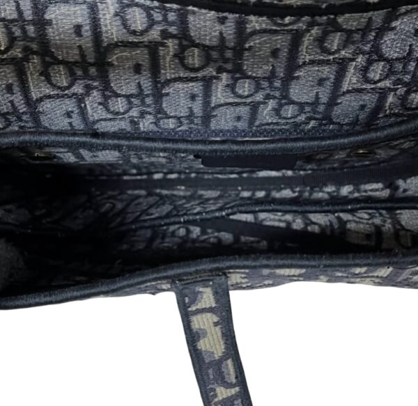 CHRISTIAN DIOR MEDIUM SADDLE LOGO OBLIQUE - Image 10