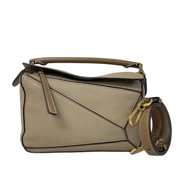 LOEWE SMALL PUZZLE SAND BEIGE - Image 2