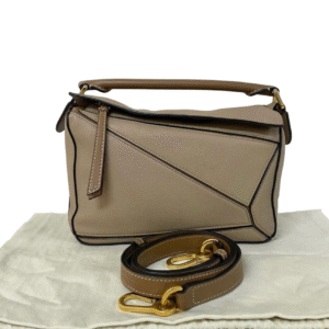 LOEWE SMALL PUZZLE SAND BEIGE