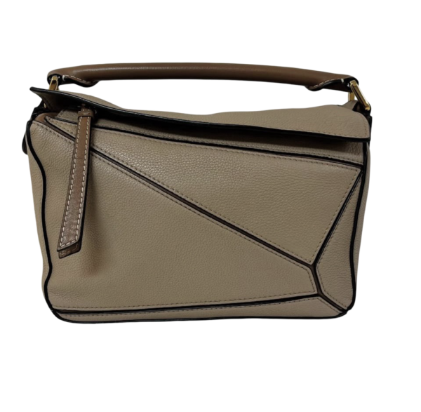 LOEWE SMALL PUZZLE SAND BEIGE - Image 3