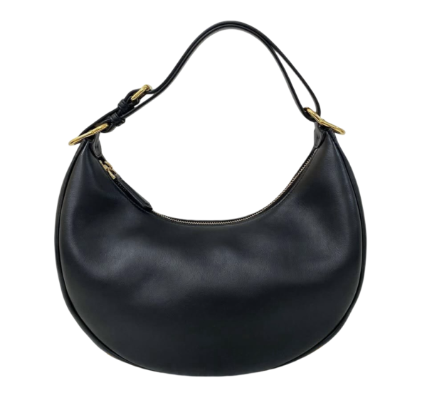 FENDI GRAPHY HOBO BLACK
