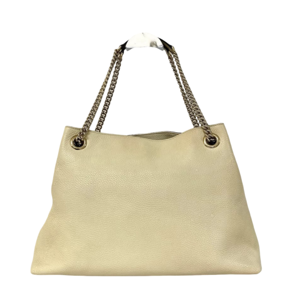 GUCCI MEDIUM SOHO TOTE BAG LIGHT YELLOW - Image 4
