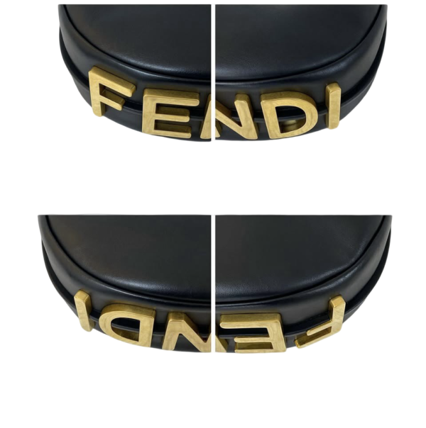 FENDI GRAPHY HOBO BLACK - Image 9
