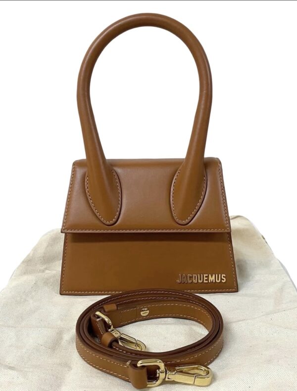 JACQUEMUS LE CHIQUITO MOYEN BROWN