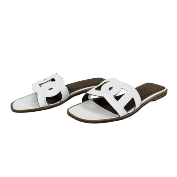 BNEW HERMES ALOHA SANDALS WHITE 36.5 - Image 2
