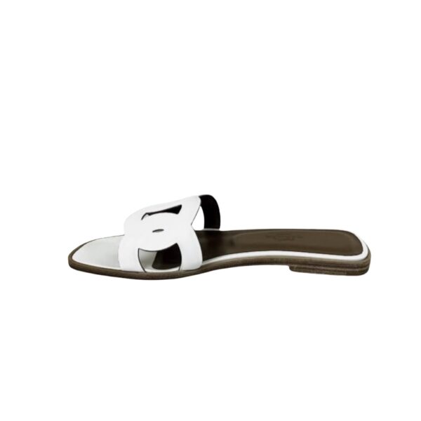 BNEW HERMES ALOHA SANDALS WHITE 36.5 - Image 5