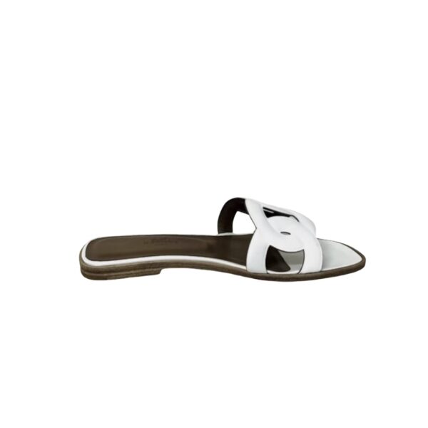 BNEW HERMES ALOHA SANDALS WHITE 36.5 - Image 8