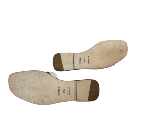 BNEW HERMES ORAN WHITE 37.5 - Image 9