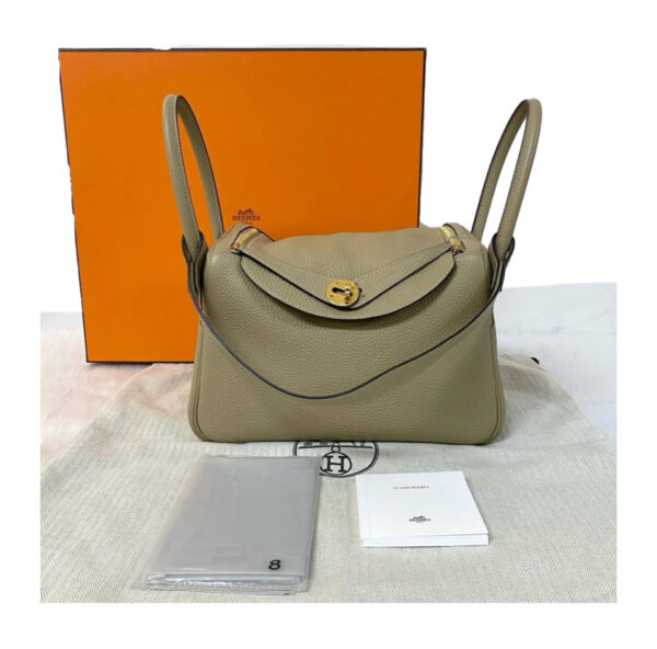HERMES LINDY 26 TAURILLON CLEMENCE S2 TRENCH STAMP Z