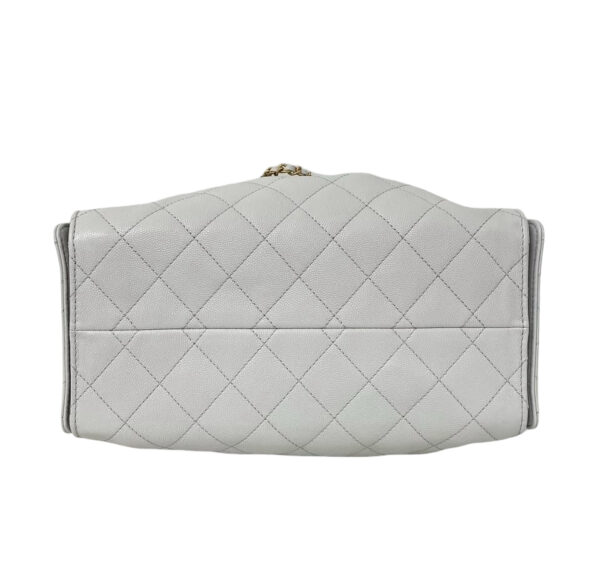 BNEW CHANEL CAVIAR SMALL C25 LIGHT GRAY - Image 7
