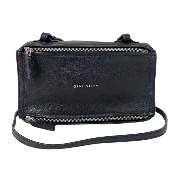 GIVENCHY MINI PANDORA GOATSKIN BLACK