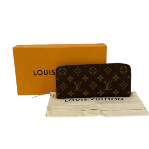 LV MONOGRAM CLEMENCE WALLET ROSE  BALLERINE