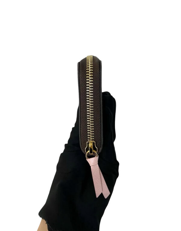 LV MONOGRAM CLEMENCE WALLET ROSE  BALLERINE - Image 3