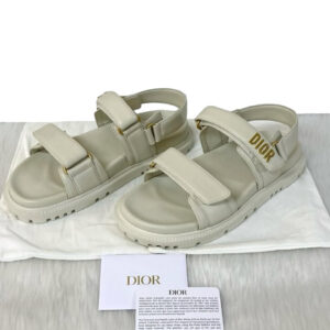 CHRISTIAN DIORACT SANDALS WHITE 39