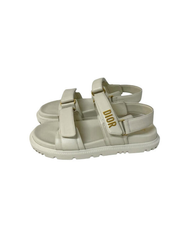 CHRISTIAN DIORACT SANDALS WHITE 39 - Image 7