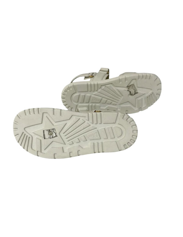CHRISTIAN DIORACT SANDALS WHITE 39 - Image 9