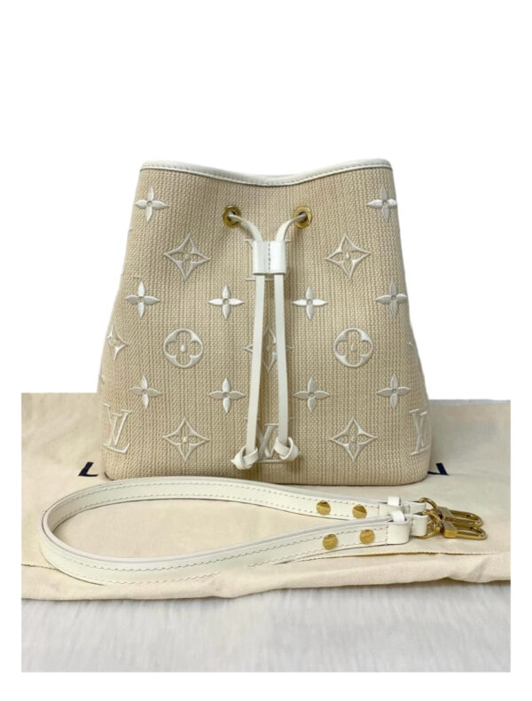 LV MONOGRAM EMBROIDERED NEONOE BICOLOR
