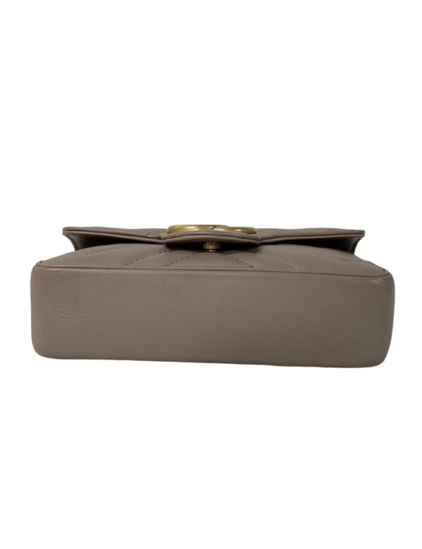 GUCCI SUPER MINI MARMONT FLAP NUDE PINK - Image 8