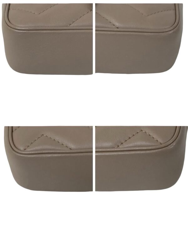 GUCCI SUPER MINI MARMONT FLAP NUDE PINK - Image 9