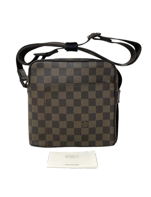 LV DAMIER EBENE OLAV PM CROSSBODY BAG